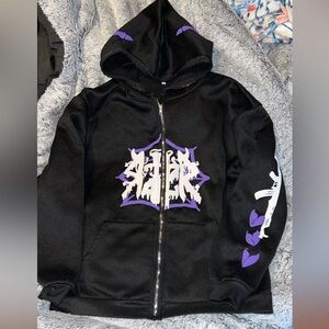Big Promotion Y2K Zip Up Hoodie